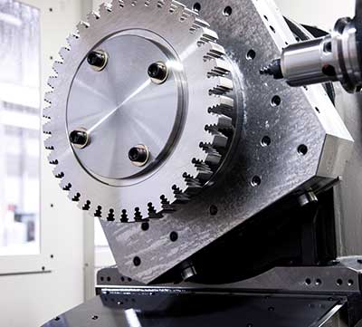 Yasda YBM 7Ti 5-Axis Precision Center inside