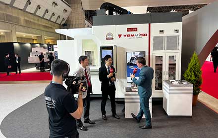 MTDCNC at Yasda booth at JIMTOF